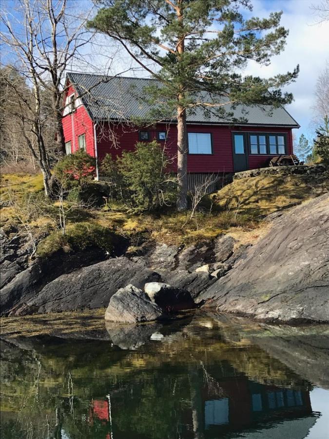 Teigen Leirstad, Feriehus Og Hytter Eikefjord エクステリア 写真