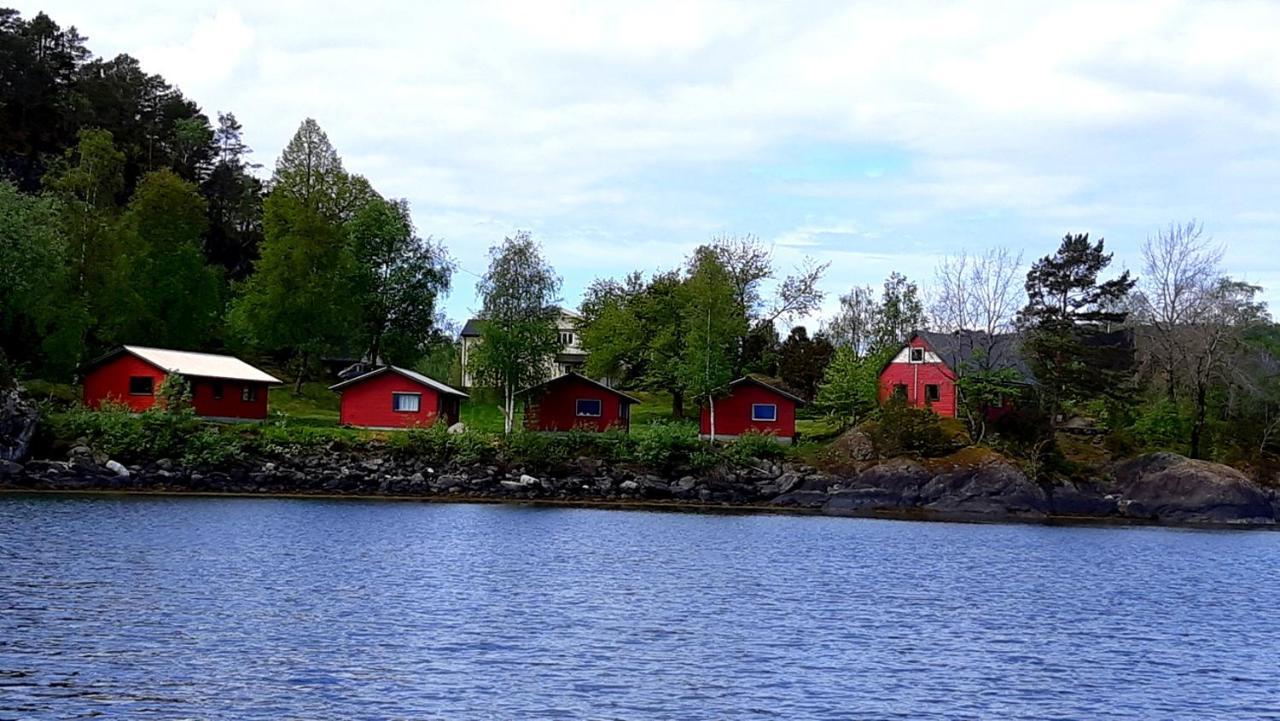 Teigen Leirstad, Feriehus Og Hytter Eikefjord エクステリア 写真